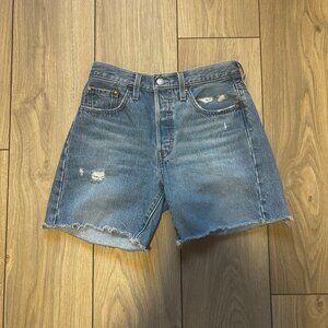 Levi's 501 High-Waisted Shorts